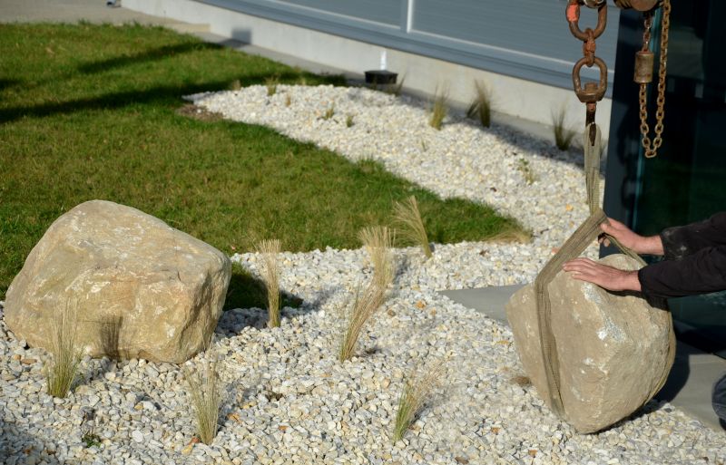 Landscape Boulder Removal Service